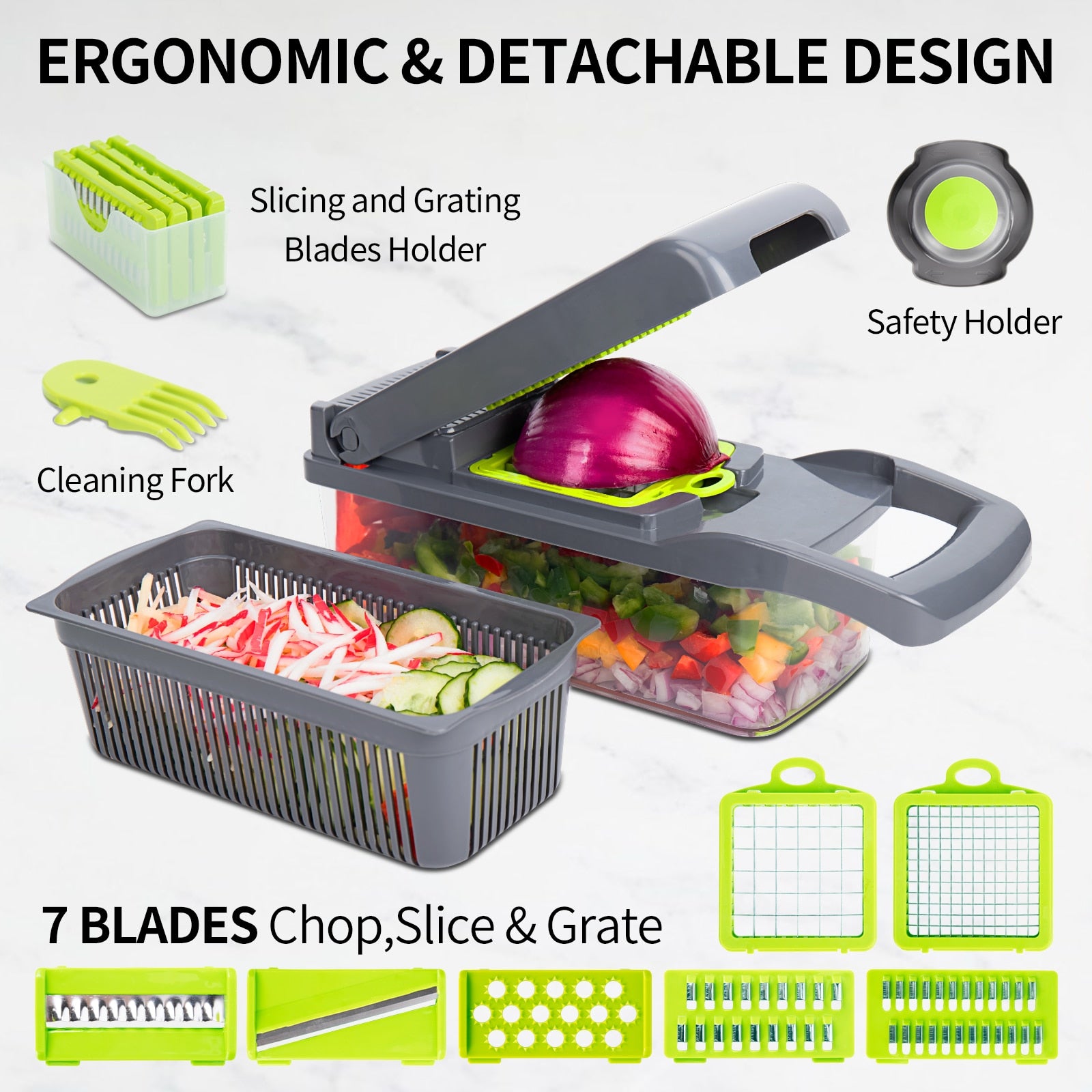 12 in 1 Multifunctional vegetable cutter - Nimbyfruit