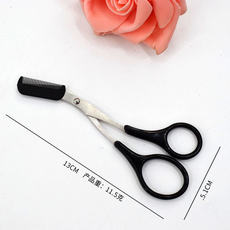 Eyebrow Scissors with Comb - Nimbyfruit