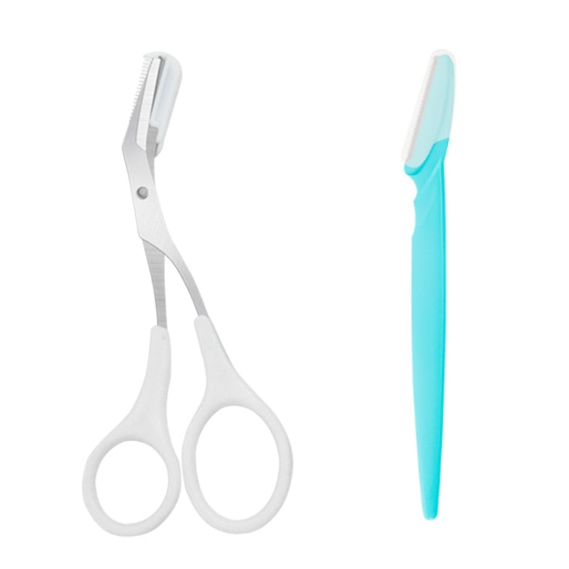 Eyebrow Scissors with Comb - Nimbyfruit