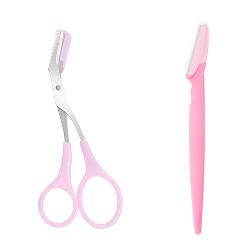 Eyebrow Scissors with Comb - Nimbyfruit