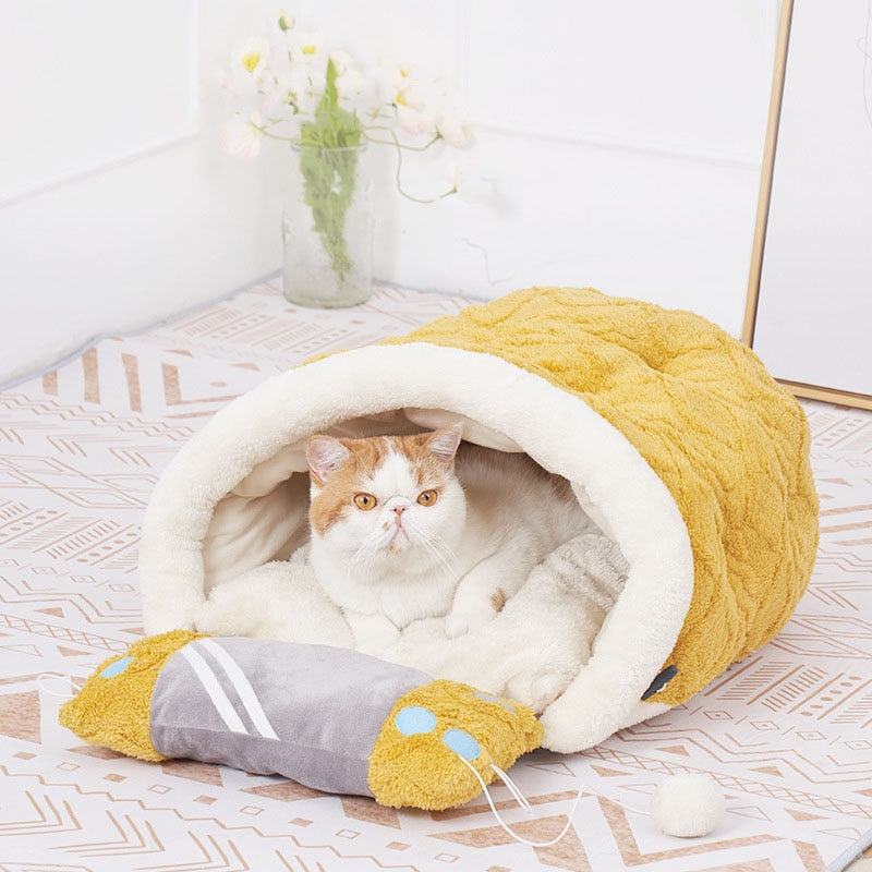 Pet Padded House Bed - Nimbyfruit