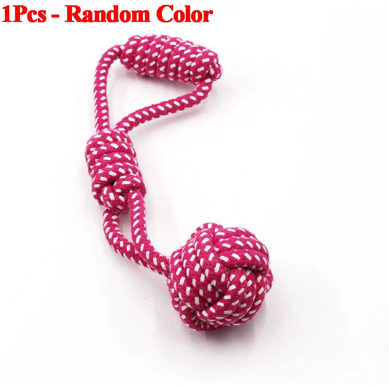 Dog Toy Carrot Knot Rope Ball - Nimbyfruit