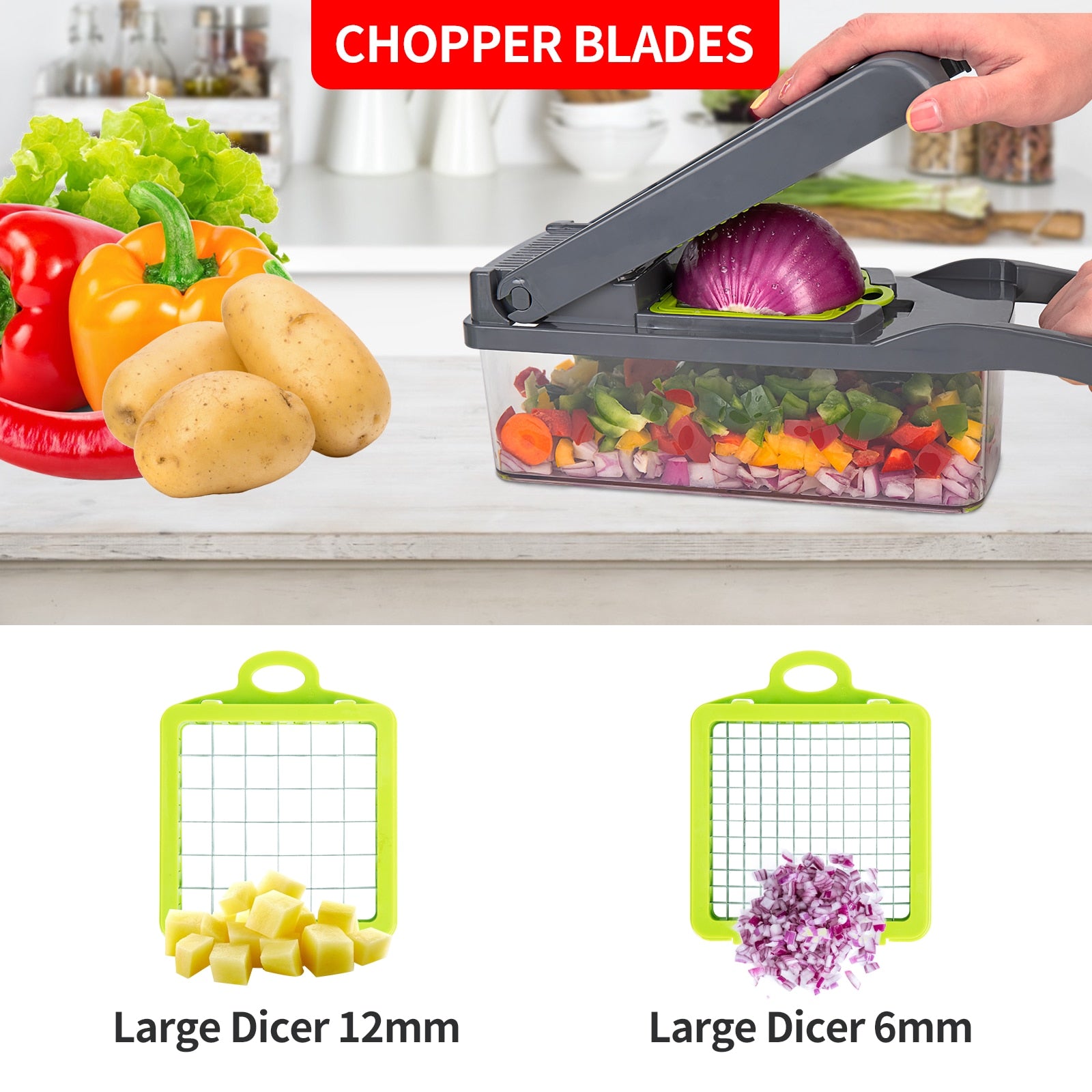 12 in 1 Multifunctional vegetable cutter - Nimbyfruit