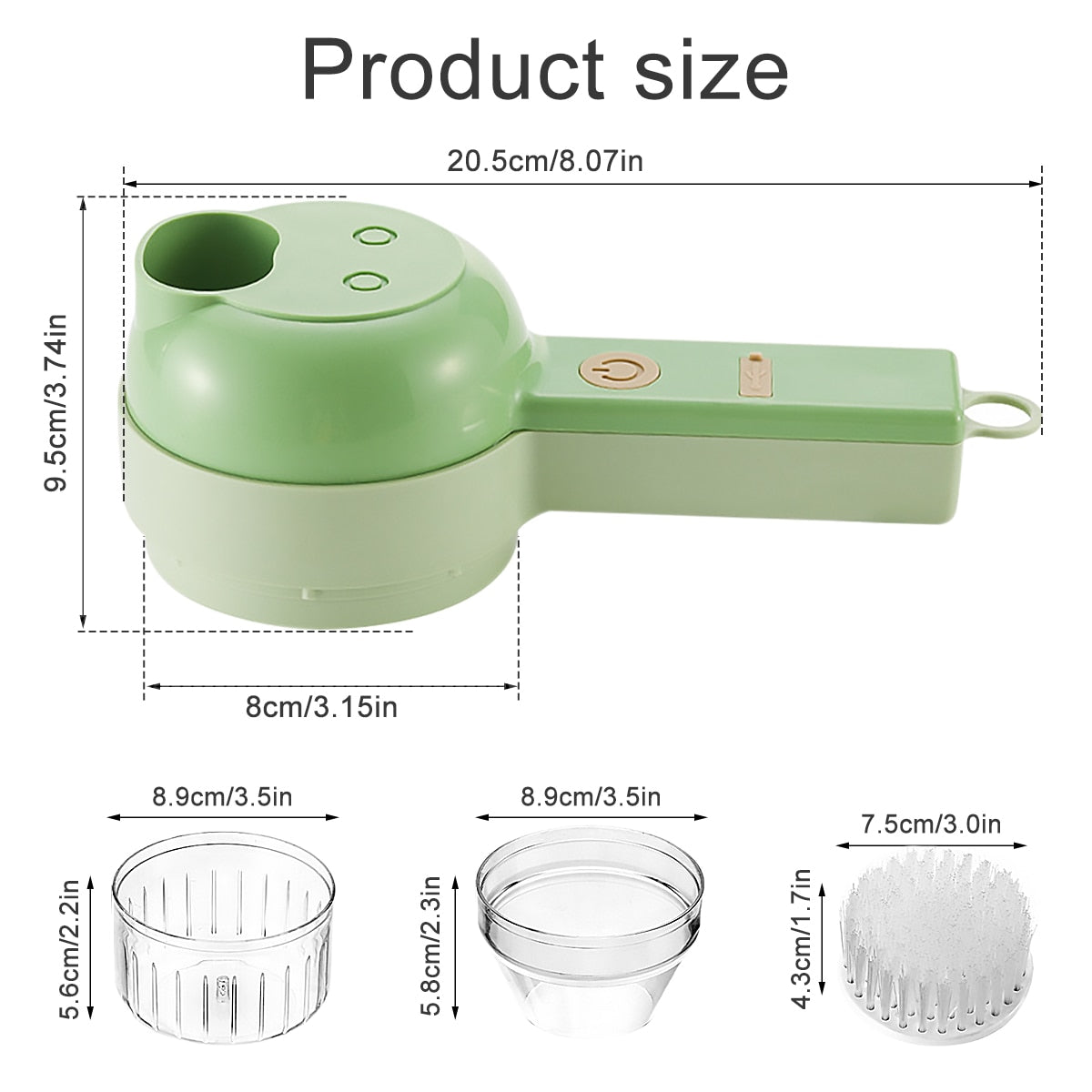 Electric Vegetable Chopper - Nimbyfruit